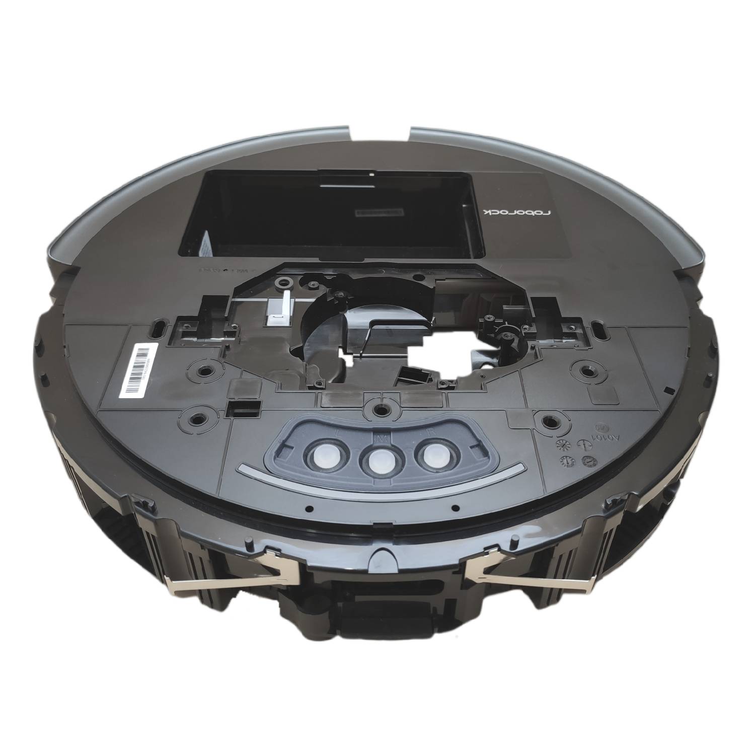 Корпус (средняя часть) Xiaomi Mi Roborock S7 черный Корпус (средняя часть) Xiaomi Mi Roborock S7 черный