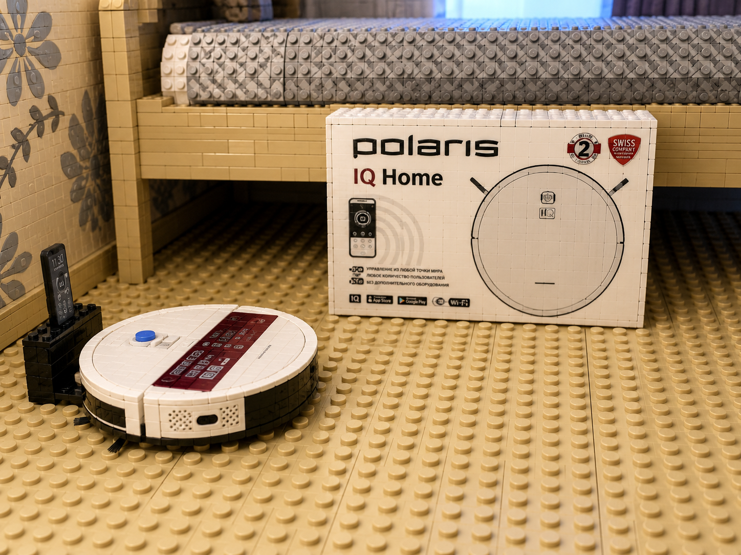 Polaris PVCR 1229 IQ Home Aqua быстро разряжается — диагностика и замена аккумулятора